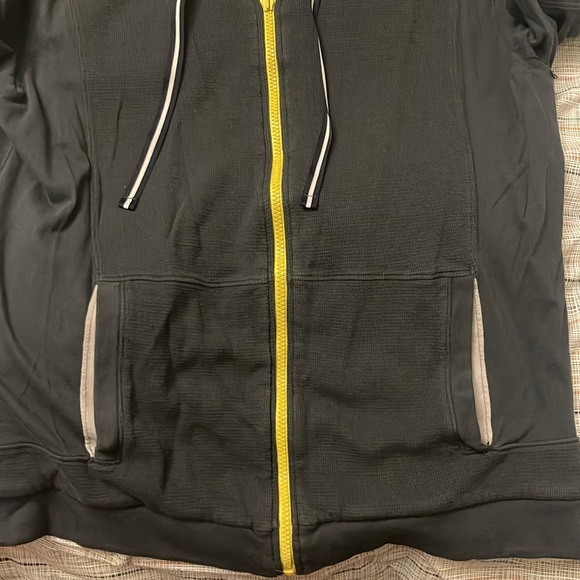 Number lab navy/light gray reversible hoodie - Picture 3 of 6